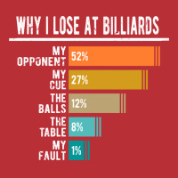 Why I Lose At Billiards T-shirt | Artistshot