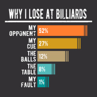 Why I Lose At Billiards Vintage Hoodie | Artistshot