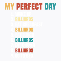 My Perfect Day Pool Billiards Player T-shirt | Artistshot