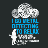 Funny Metal Detecting Women's Triblend Scoop T-shirt | Artistshot