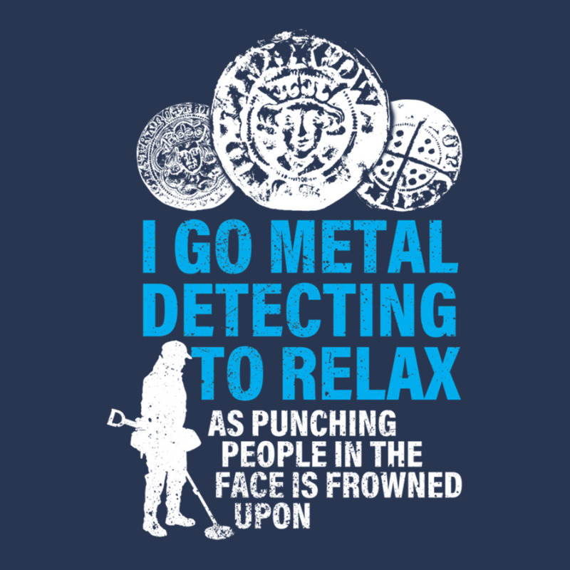 Funny Metal Detecting Ladies Denim Jacket by NANCYLTICKLE-SUMMERS | Artistshot