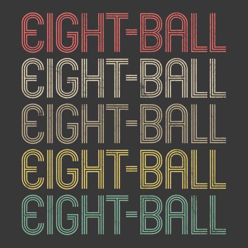 Retro Style Eight Ball Design Ladies Curvy T-Shirt by rozaiwaladc | Artistshot