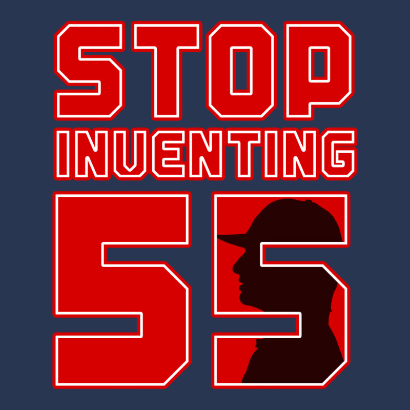 Stop Inventing 55 Men Denim Jacket by micsikhibinop | Artistshot