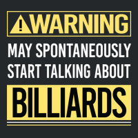 Warning About Billiards Crewneck Sweatshirt | Artistshot