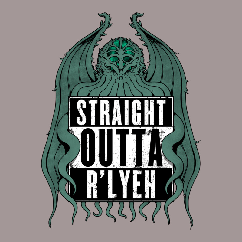 Straight Outta R'lyeh Vintage Hoodie by micsikhibinop | Artistshot