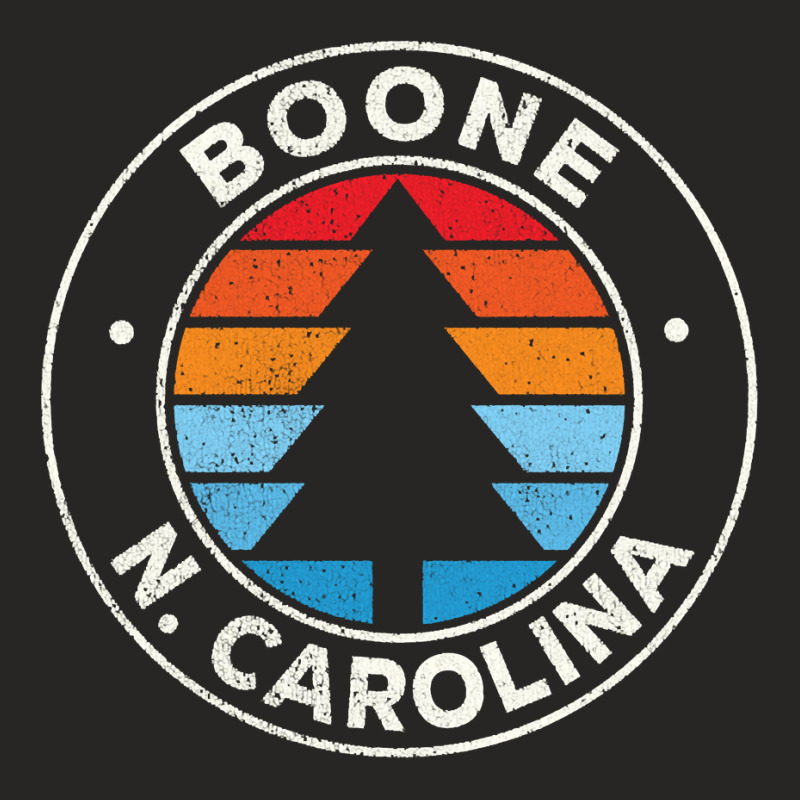 Boone North Carolina Nc Vintage Graphic Retro 70s Ladies Fitted T-Shirt by qadina | Artistshot