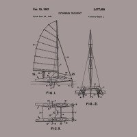 Catamaran Sailboat Blueprint Shirt   Old Sailing B Vintage Short | Artistshot