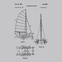 Catamaran Sailboat Blueprint Shirt   Old Sailing B Baby Bodysuit | Artistshot