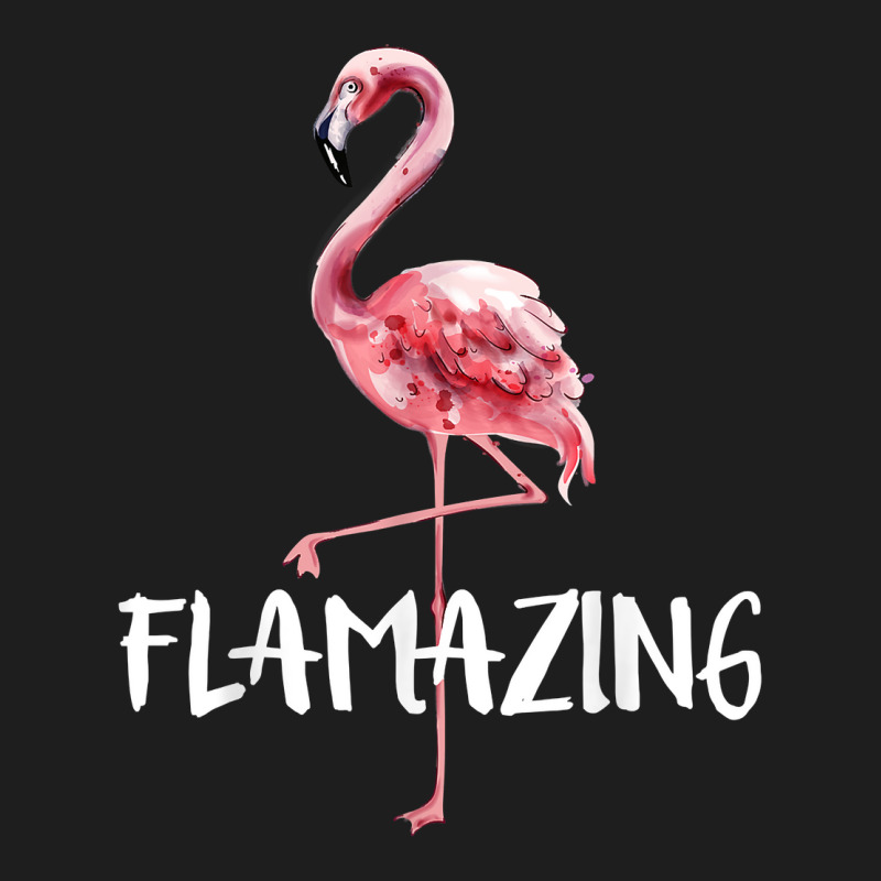 Flamazing Pink Flamingo Novelty Flamingo Lover Fun Classic T-shirt by validokel | Artistshot