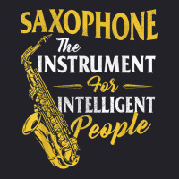 Saxophone The Instrument For Intelligent People Sa Unisex Sherpa-lined Denim Jacket | Artistshot