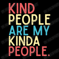 Kind People Are My Kind Of People Fresh And Light Summer Design Cropped Hoodie | Artistshot