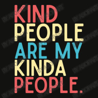 Kind People Are My Kind Of People Fresh And Light Summer Design Scorecard Crop Tee | Artistshot