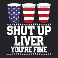 Funny July 4th Shirt Shut Up Liver You're Fine Bee Youth Tee | Artistshot