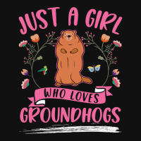 Groundhog Girl Marmot Woodchuck 2 Graphic T-shirt | Artistshot