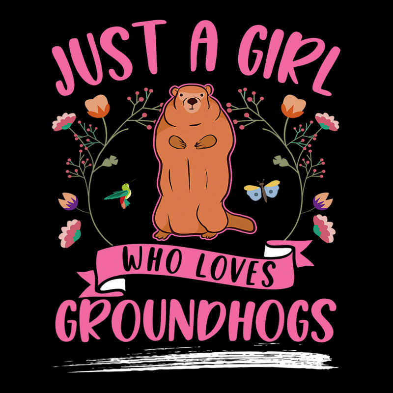 Groundhog Girl Marmot Woodchuck 2 V-Neck Tee by XAVIERESPREE | Artistshot