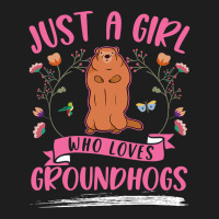 Groundhog Girl Marmot Woodchuck 2 Classic T-shirt | Artistshot