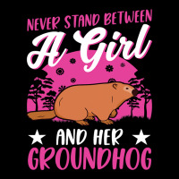 Groundhog Girl Marmot Woodchuck 32 Adjustable Cap | Artistshot