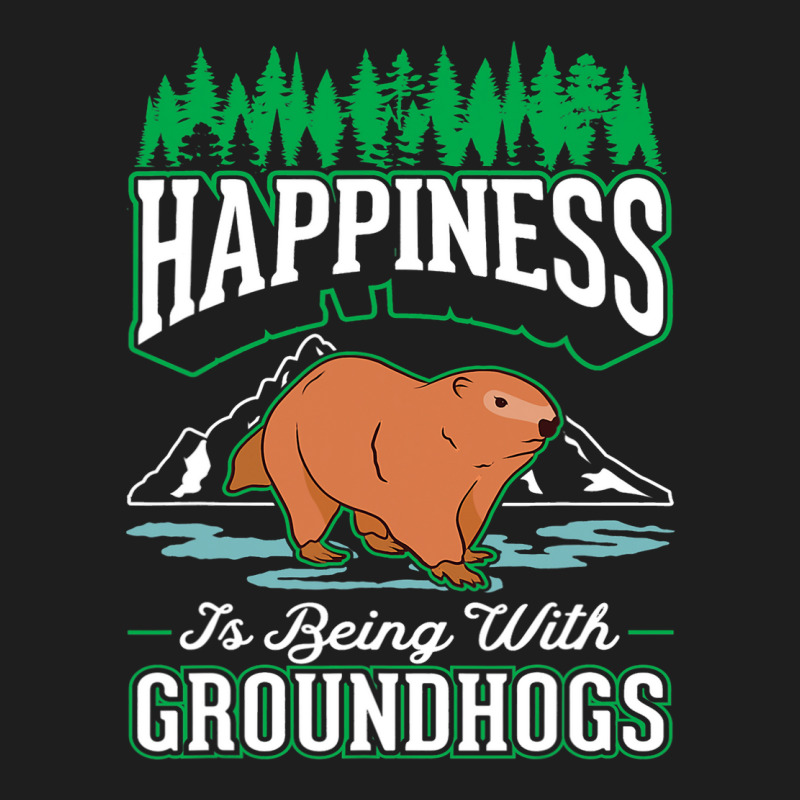 Groundhog Happiness Marmot Woodchuck 2 Classic T-shirt by XAVIERESPREE | Artistshot