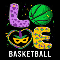 Love Basketball Ball Leopard Mardi Gras Fat Tuesda Cropped Sweater | Artistshot