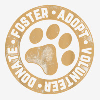 Foster. Adopt. Volunteer. Donate. Animal Rescue Do Adjustable Cap | Artistshot