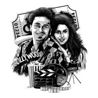 Rishi Kapoor And Madhuri Dixit 1 Women's V-neck T-shirt | Artistshot