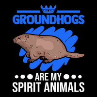 Groundhogs Are My Spirit Animals Marmot Zipper Hoodie | Artistshot