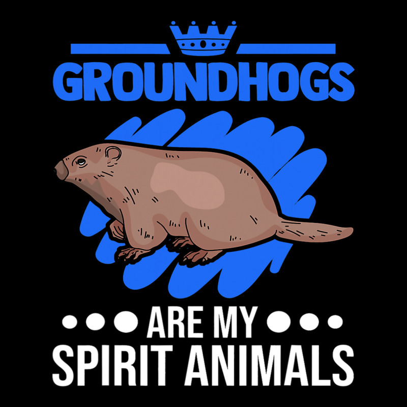 Groundhogs Are My Spirit Animals Marmot Zipper Hoodie by XAVIERESPREE | Artistshot