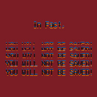 In Fact, You Will Not Be Saved. Flannel Shirt | Artistshot