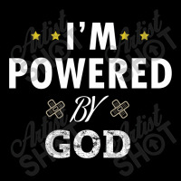 I'm Powered By God Holiday Stocking | Artistshot