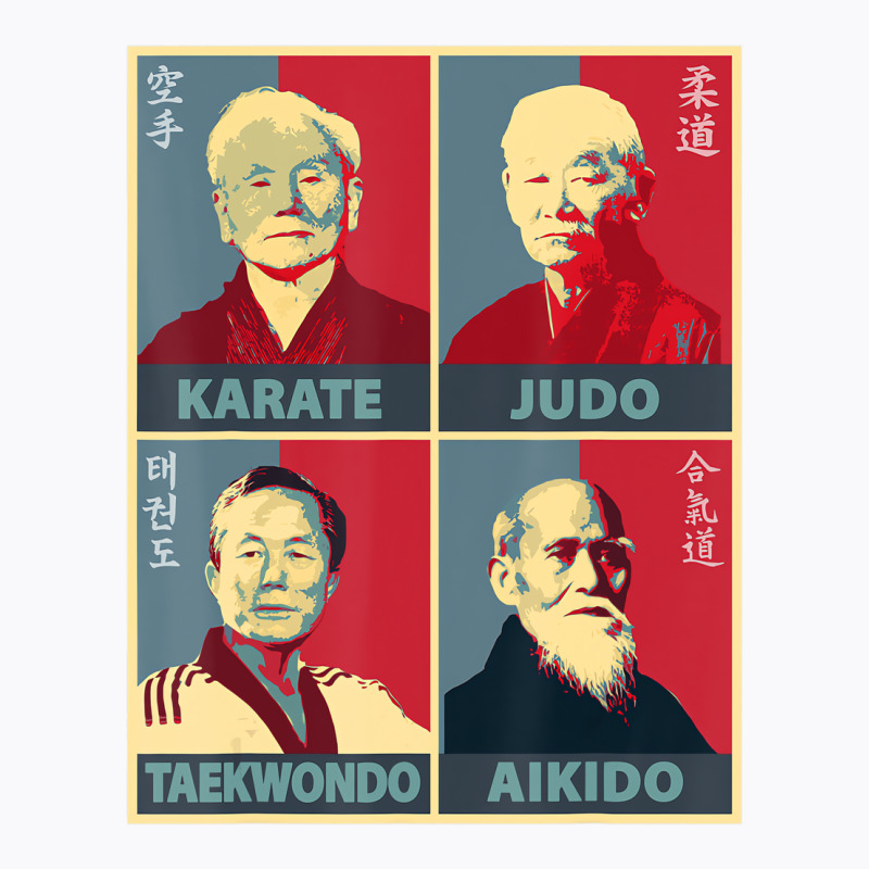 Karate, Judo, Aikido, Taekwondo Founders T Shirt T-shirt | Artistshot