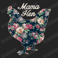 Mama Hen Floral Chicken Countrycore Aesthetics Cute Flowers Print For 3/4 Sleeve Shirt | Artistshot