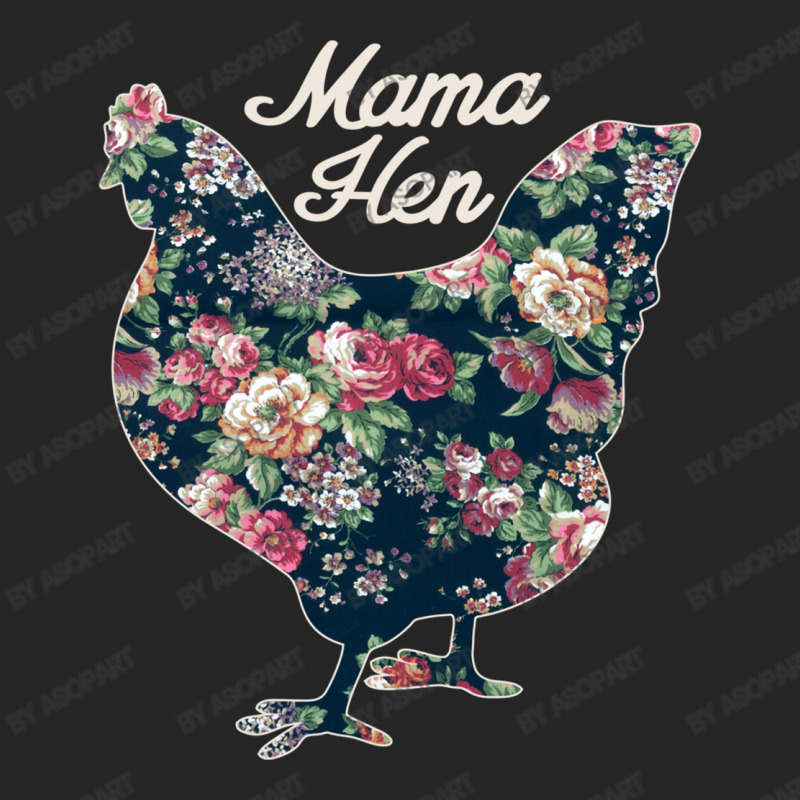 Mama Hen Floral Chicken Countrycore Aesthetics Cute Flowers Print For Unisex Hoodie | Artistshot