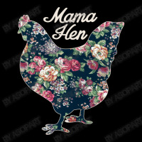 Mama Hen Floral Chicken Countrycore Aesthetics Cute Flowers Print For Men's 3/4 Sleeve Pajama Set | Artistshot