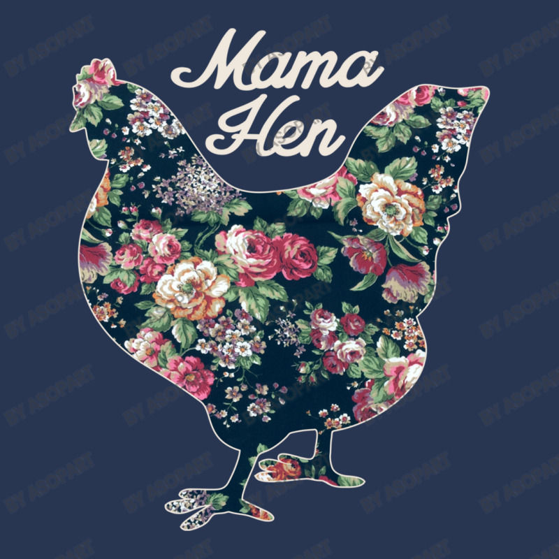 Mama Hen Floral Chicken Countrycore Aesthetics Cute Flowers Print For Men Denim Jacket | Artistshot