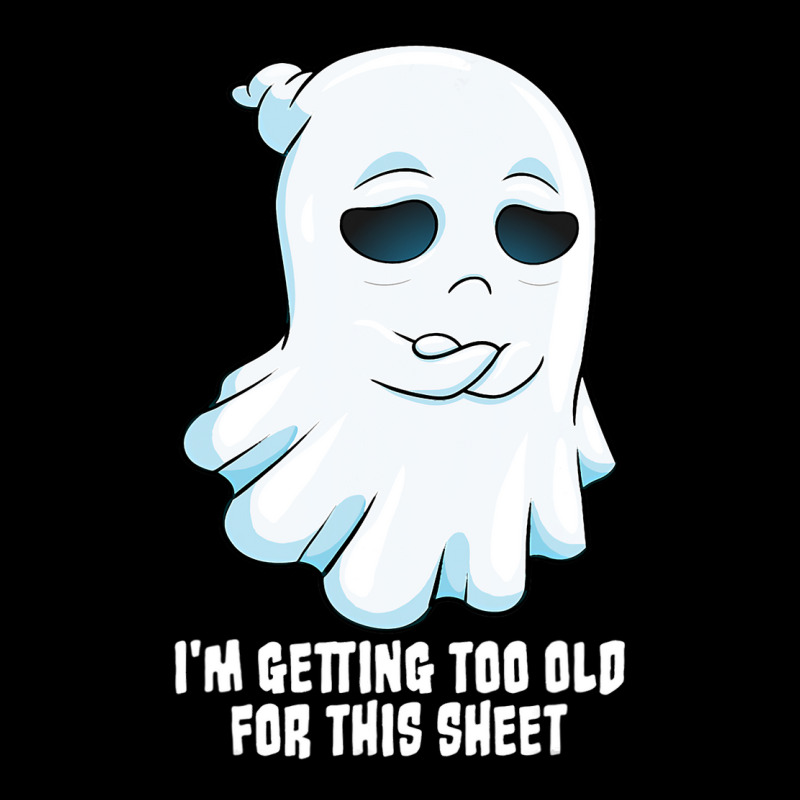 Sad Ghost Halloween Costume Getting Too Old For Th Men's Long Sleeve Pajama Set | Artistshot