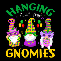 Hanging With My Gnomies Carnival Mask Fat Tuesday  Cropped Sweater | Artistshot