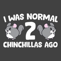 Chinchilla Pet Owner I Was Normal 2 Chinchillas Ag Vintage T-shirt | Artistshot