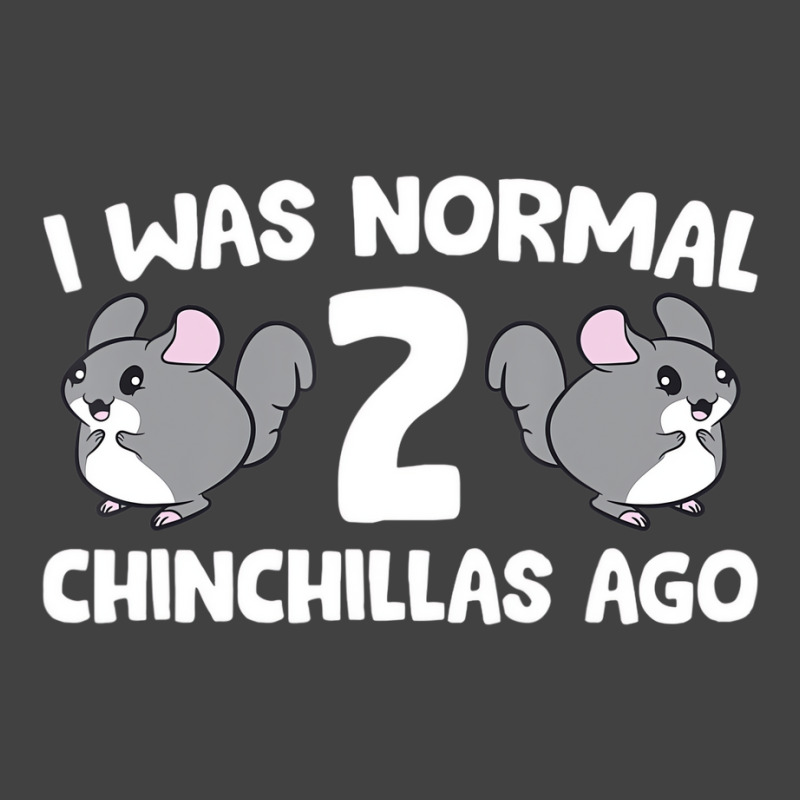 Chinchilla Pet Owner I Was Normal 2 Chinchillas Ag Vintage T-shirt | Artistshot