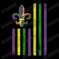 Mardi Gras Us Flag With Flour De Lis Celebration New Orleans Parade Ou Youth Zipper Hoodie | Artistshot