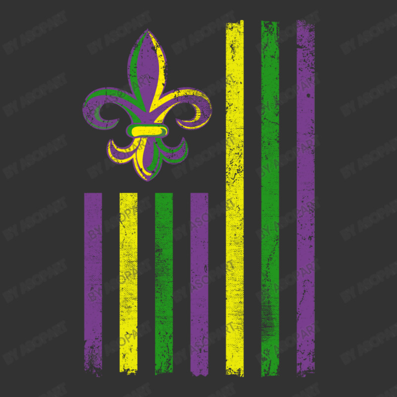 Mardi Gras Us Flag With Flour De Lis Celebration New Orleans Parade Ou Baby Bodysuit by AsopArt | Artistshot