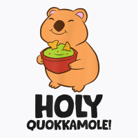 Holy Quokkamole Cute Avocado Quokka Eating Guacamo T-shirt | Artistshot