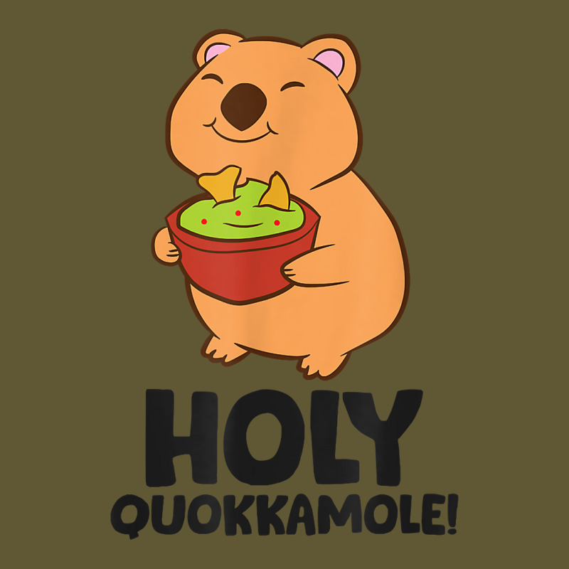 Holy Quokkamole Cute Avocado Quokka Eating Guacamo Vintage Short | Artistshot