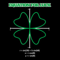 Equation For Luck Clover Irish Math Funny Teacher Baby Bibs | Artistshot