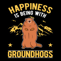 Happiness Is Being With Groundhogs Marmot 69 Adjustable Cap | Artistshot