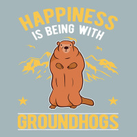 Happiness Is Being With Groundhogs Marmot 69 Unisex Sherpa-lined Denim Jacket | Artistshot