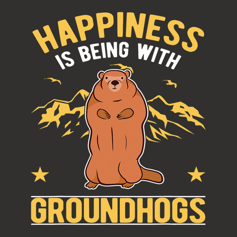 Happiness Is Being With Groundhogs Marmot 69 Champion Hoodie by XAVIERESPREE | Artistshot