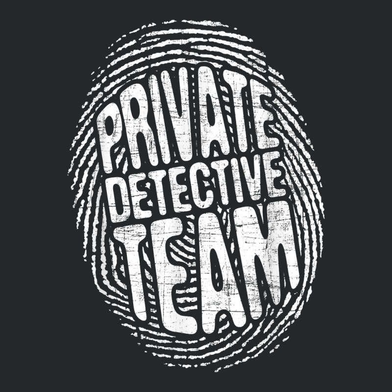 Private Detective Team   Investigate Investigator Crewneck Sweatshirt by marioc | Artistshot