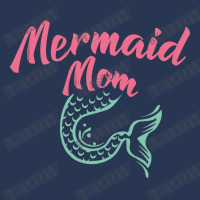 Mermaid Mom Cute Tail Funny Gift Men Denim Jacket | Artistshot