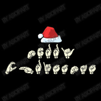 Merry Christmas Sign Language Asl Funny Xmas Gift Maternity Scoop Neck T-shirt | Artistshot