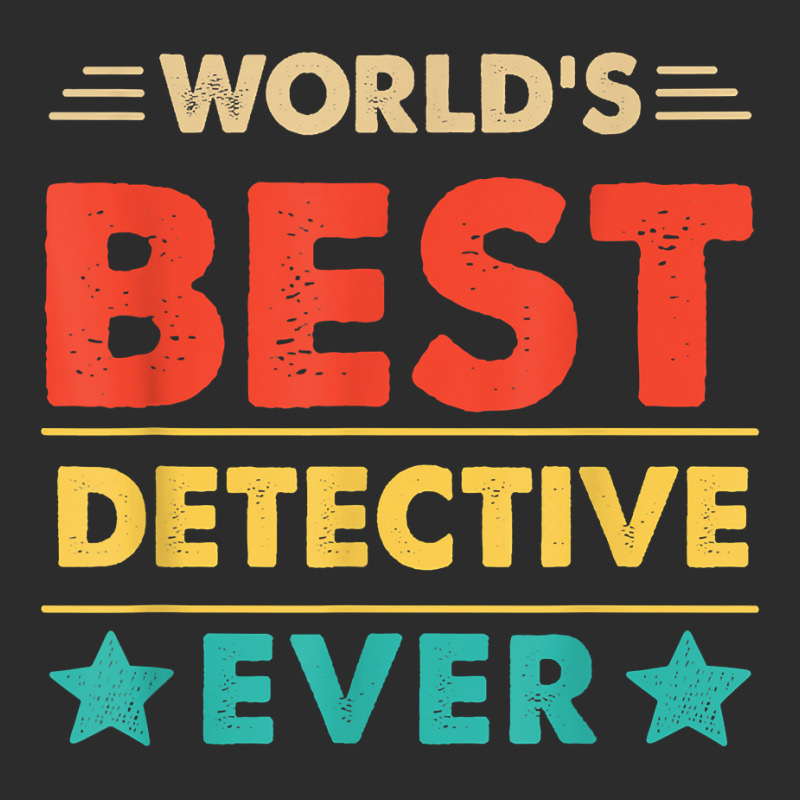 Retro World's Best Detective Ever T Shirt Exclusive T-shirt by saterseim | Artistshot